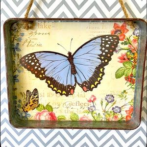 Metal wall hanging - BUTTERFLY